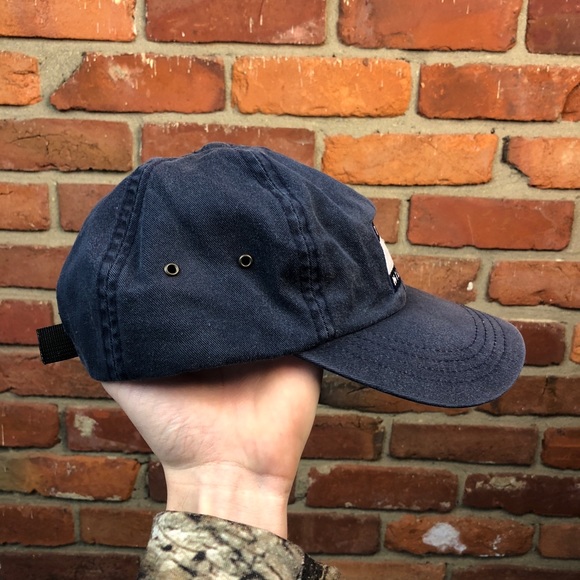 Vintage TOMMY HILFIGER denim buckle strapback hat - Picture 3 of 5